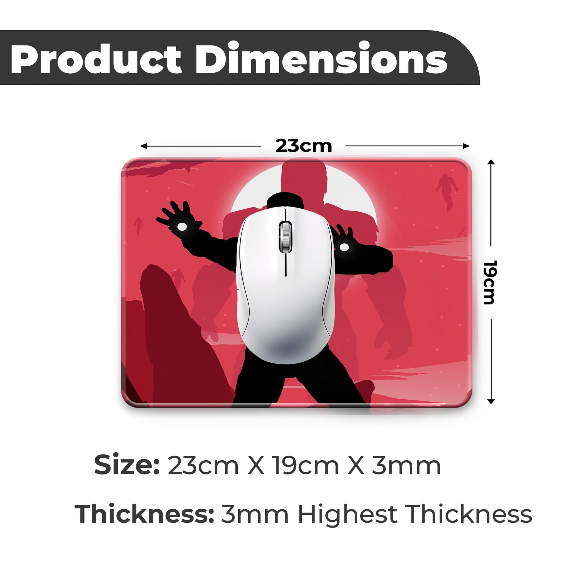 Ironman - S Size Mousepad image 1