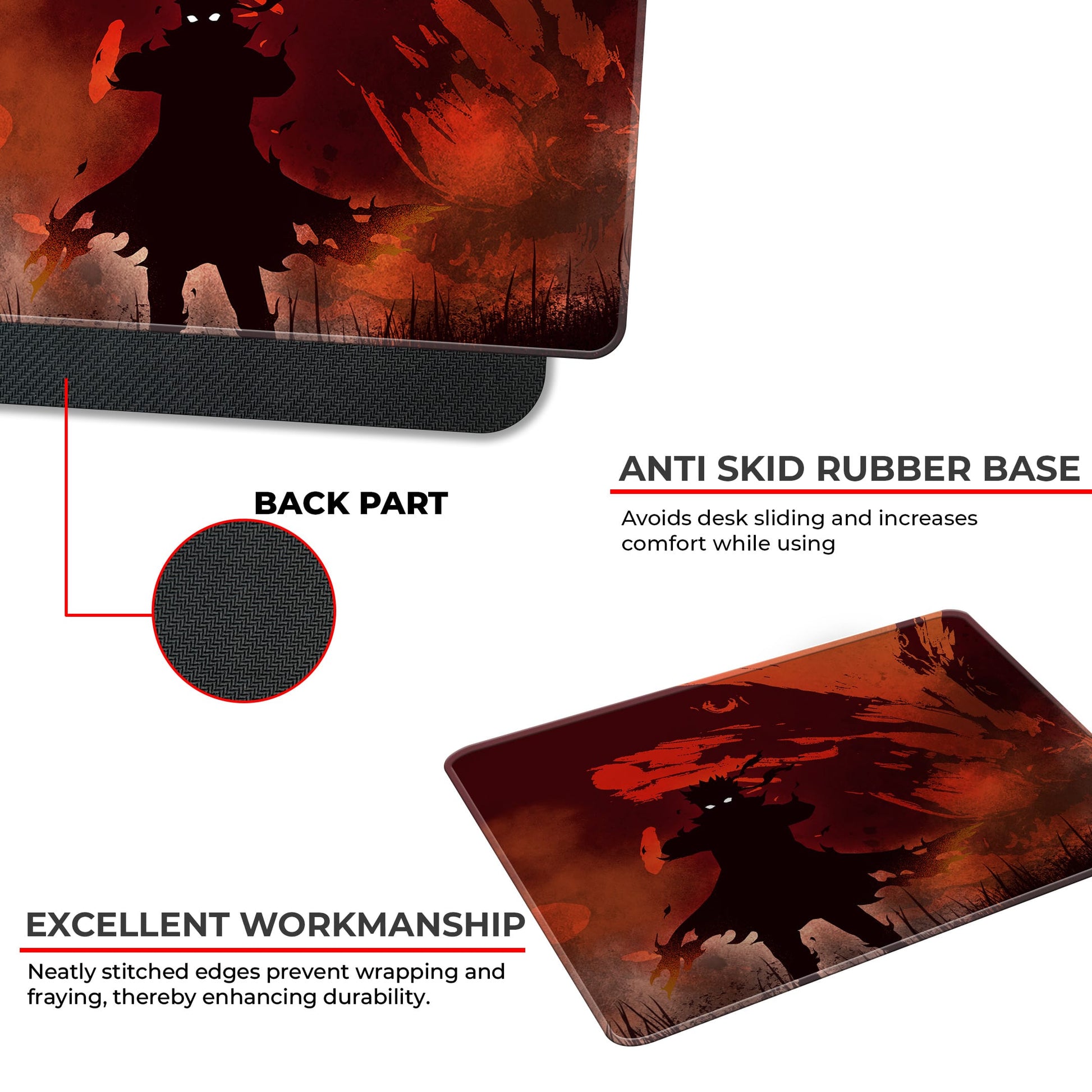 Naruto - Darkside  - S Size Mousepad image 3