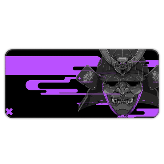 Cyber Oni - Purple - E-XL Mousepad image 0