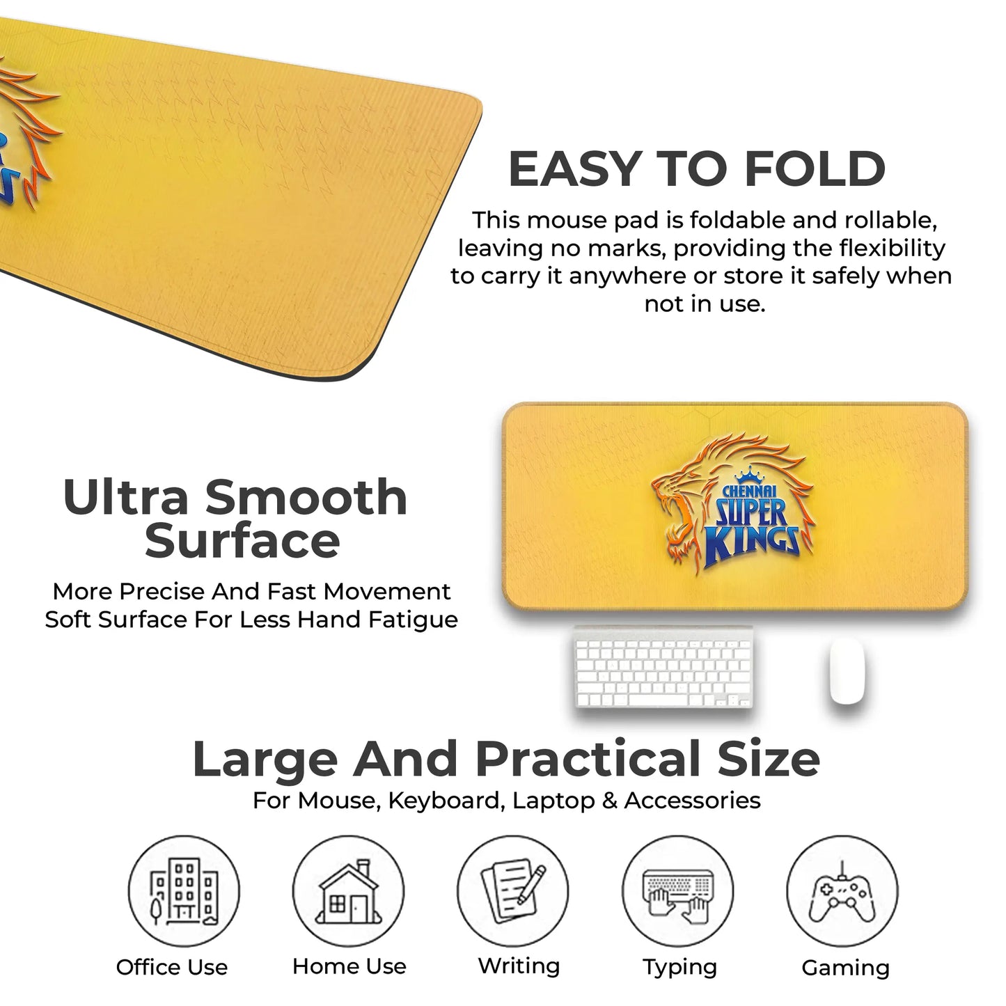 Chennai – E-XL Size Mousepad (Special IPL Edition)