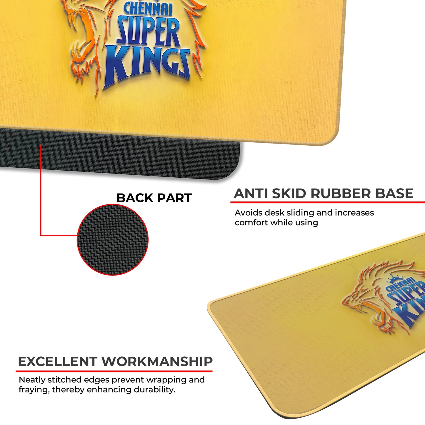 Chennai – E-XL Size Mousepad (Special IPL Edition)