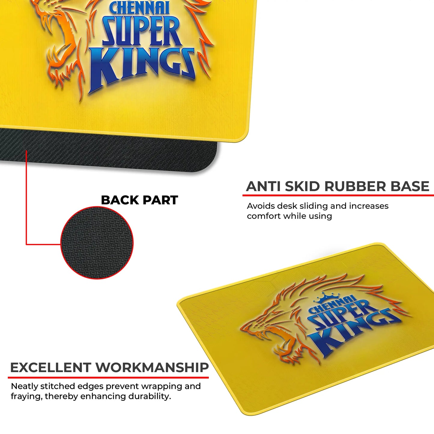 Chennai – S Size Mousepad (Special IPL Edition)