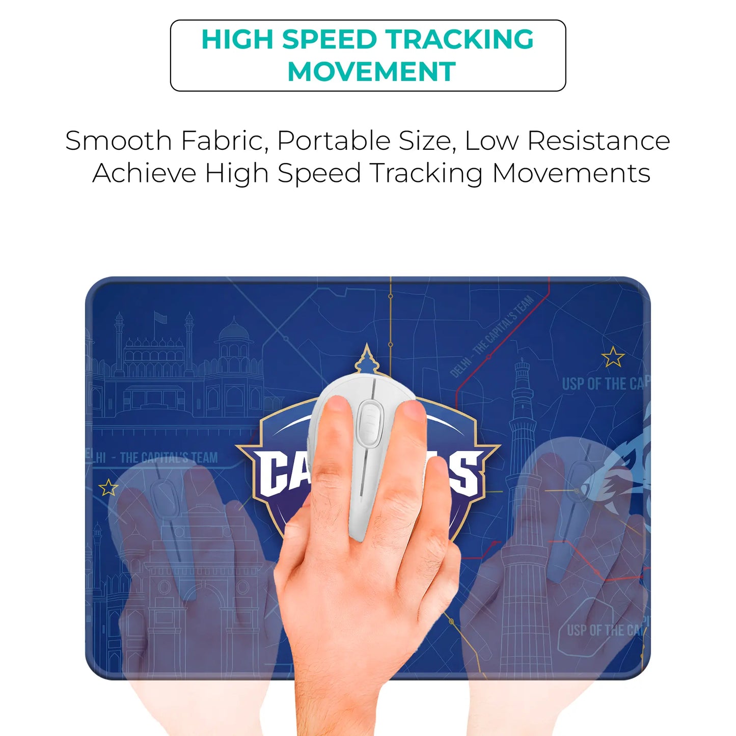 Delhi – S Size Mousepad (Special IPL Edition)