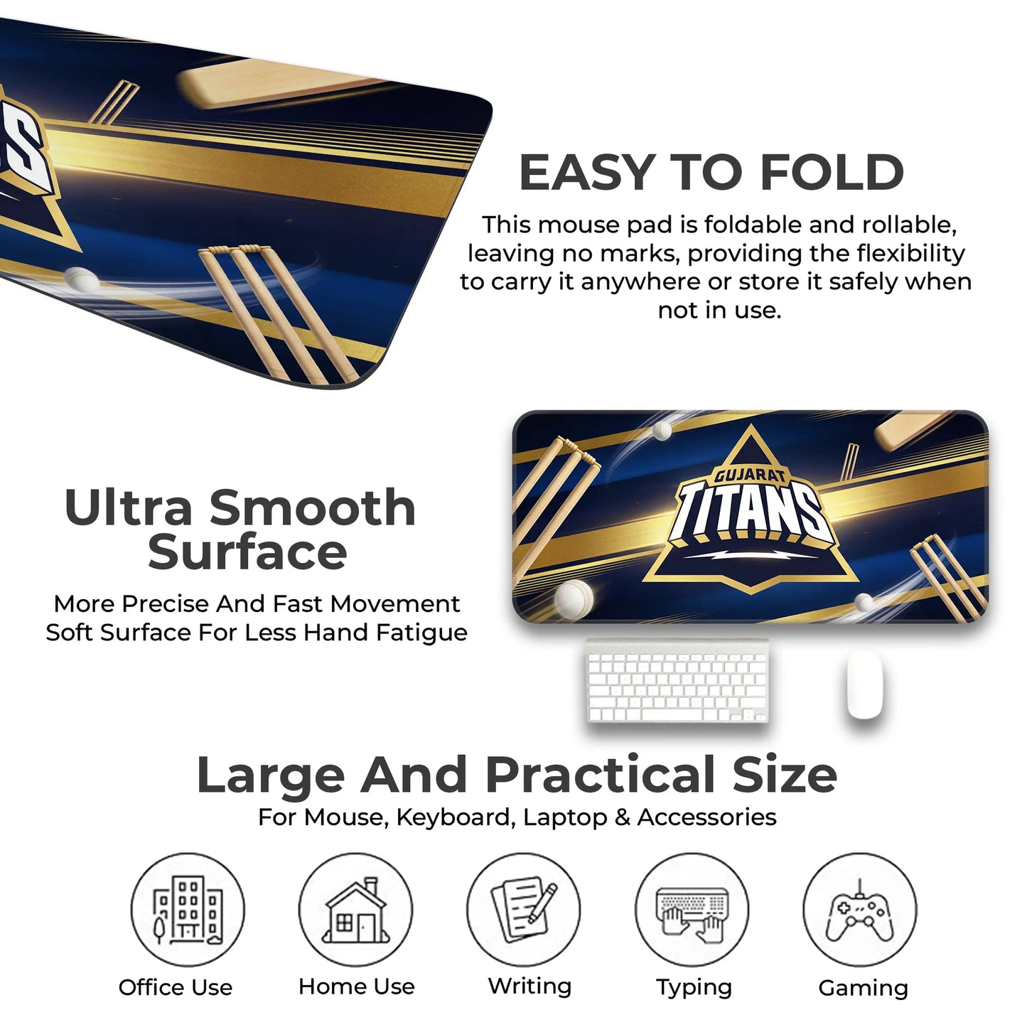 Gujarat – E-XL Size Mousepad (Special IPL Edition)