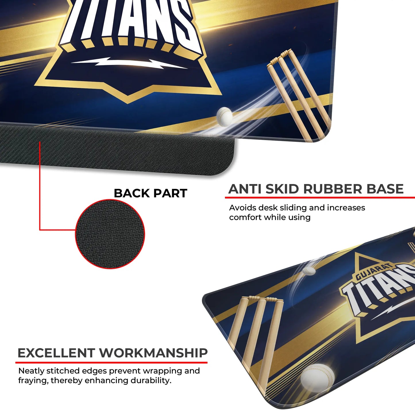 Gujarat – E-XL Size Mousepad (Special IPL Edition)