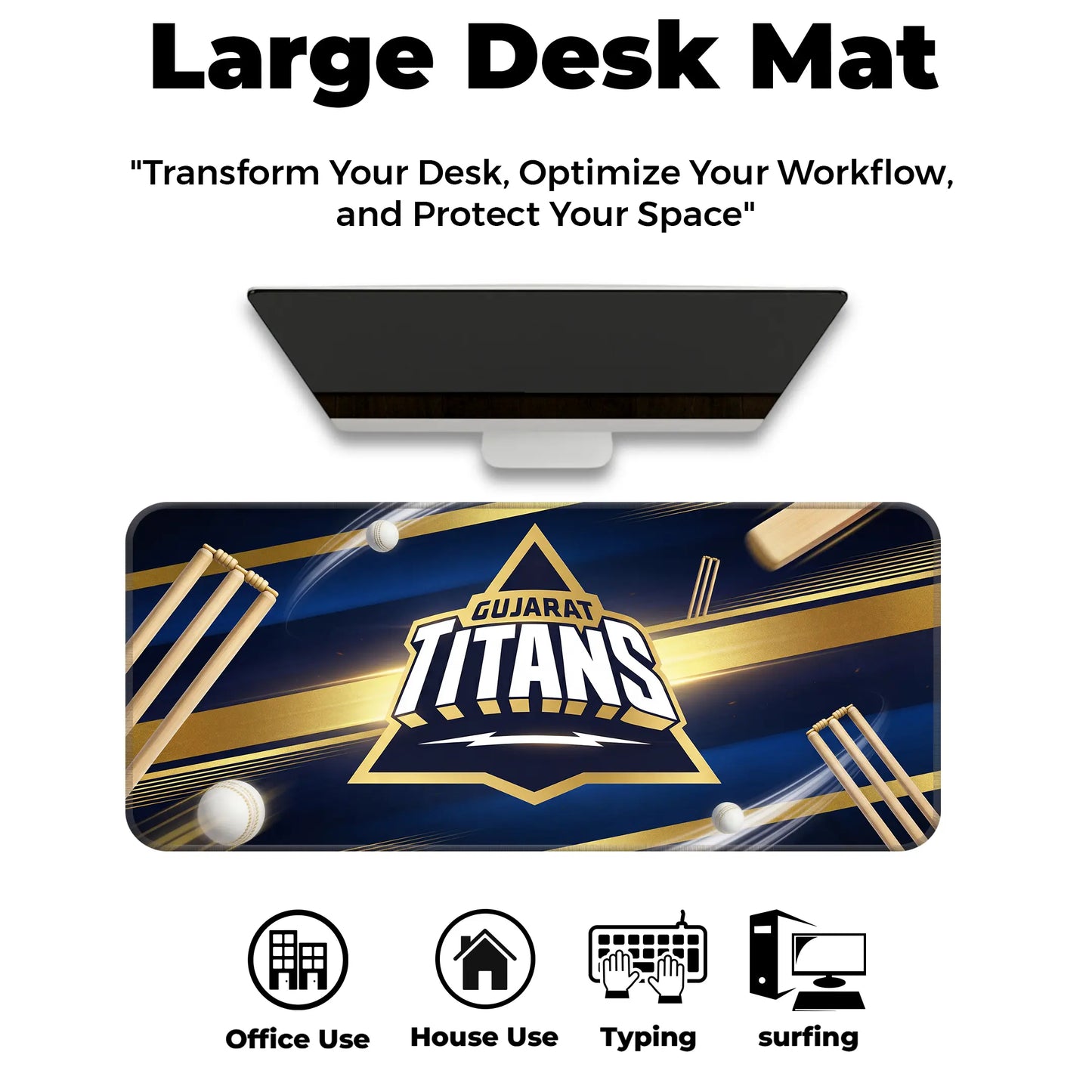 Gujarat – E-XL Size Mousepad (Special IPL Edition)