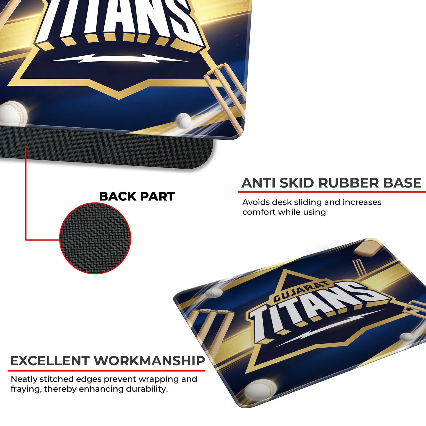 Gujarat – S Size Mousepad (Special IPL Edition)