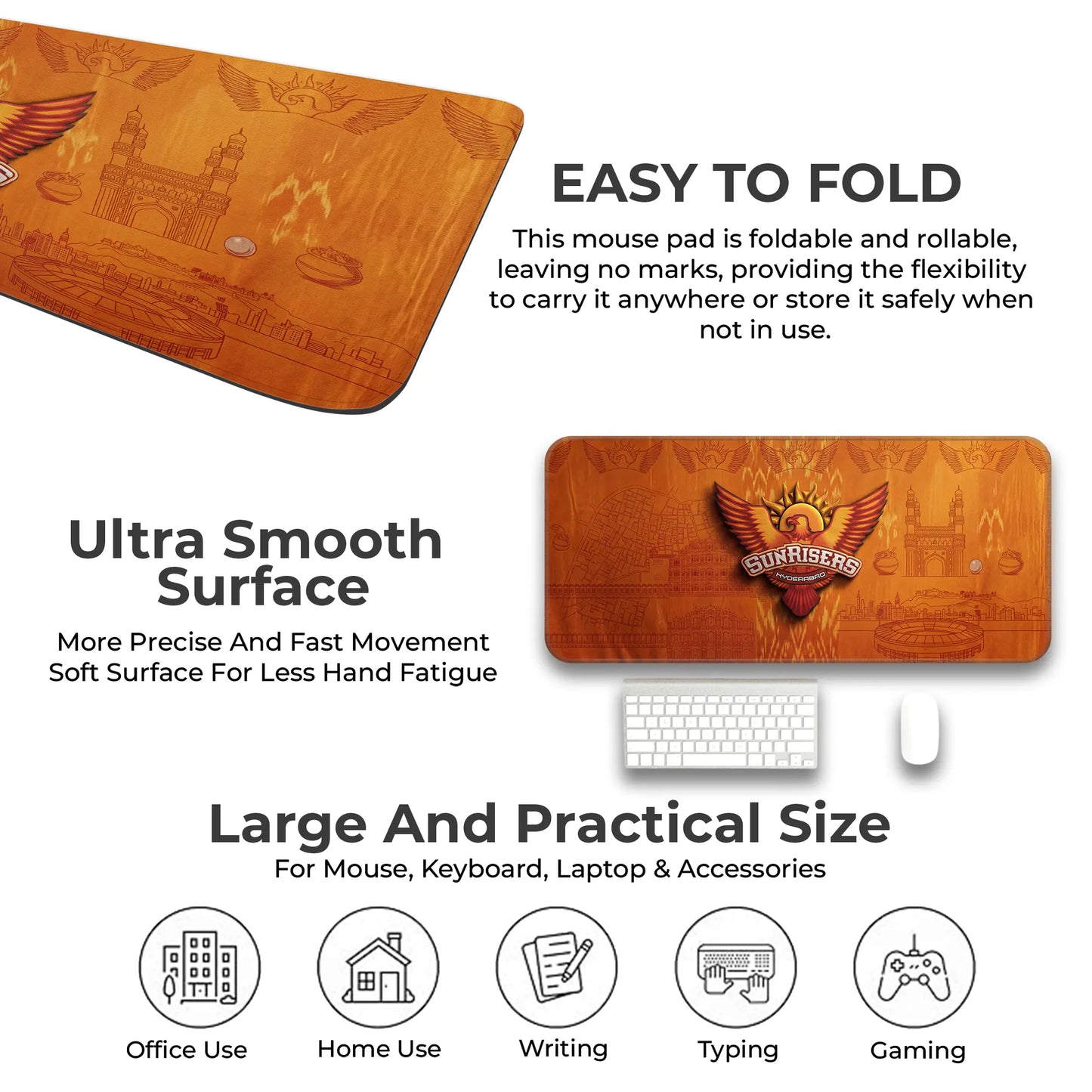 Hyderabad – E-XL Size Mousepad (Special IPL Edition)