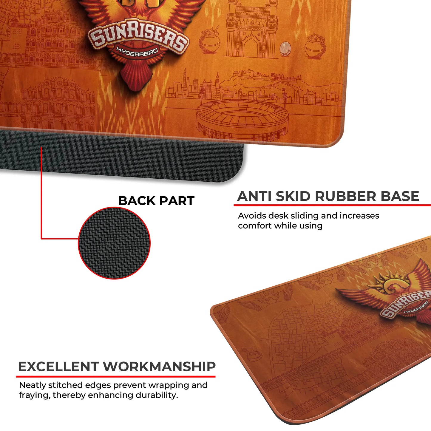 Hyderabad – E-XL Size Mousepad (Special IPL Edition)