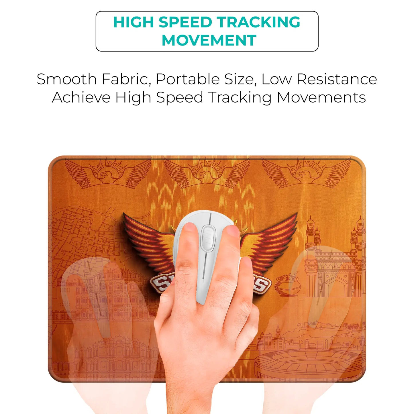 Hyderabad – S Size Mousepad (Special IPL Edition)
