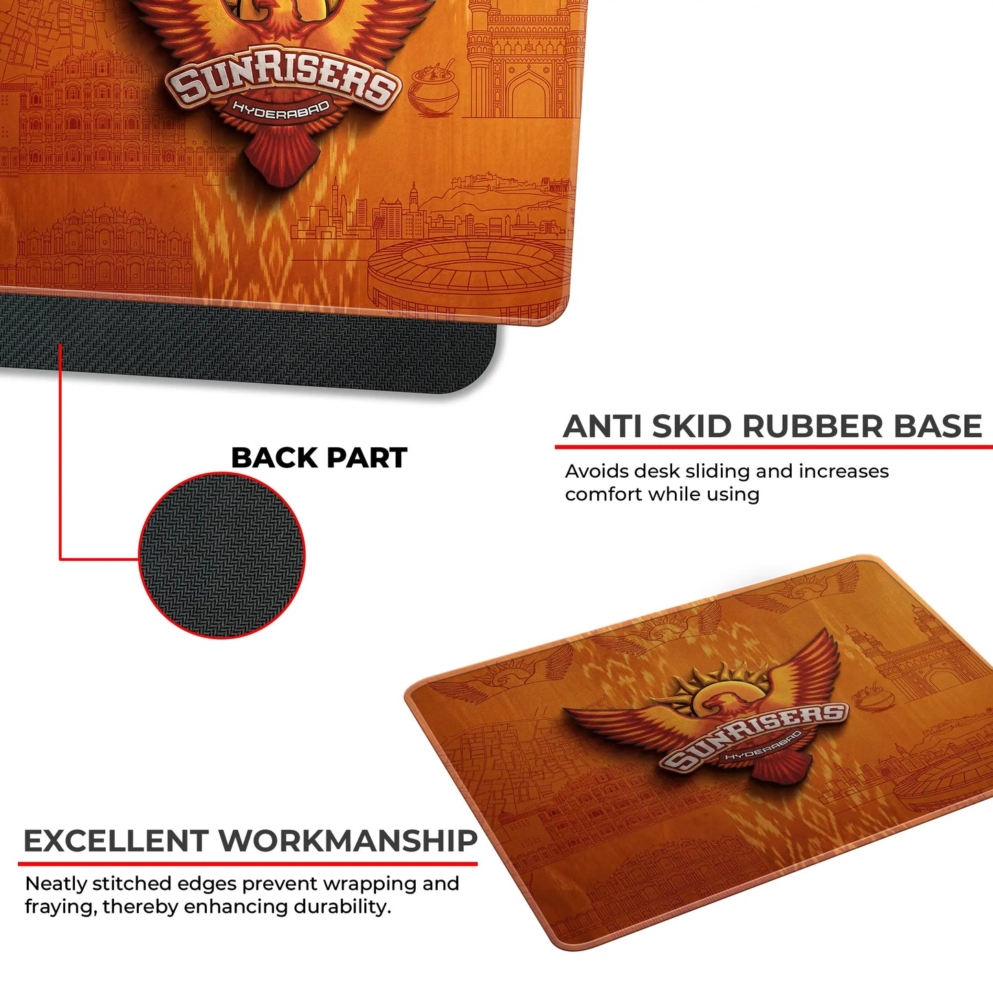 Hyderabad – S Size Mousepad (Special IPL Edition)