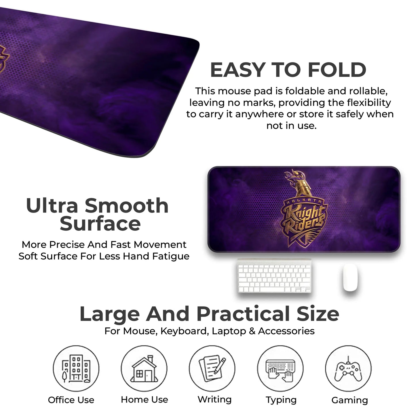 Kolkata – E-XL Size Mousepad (Special IPL Edition)