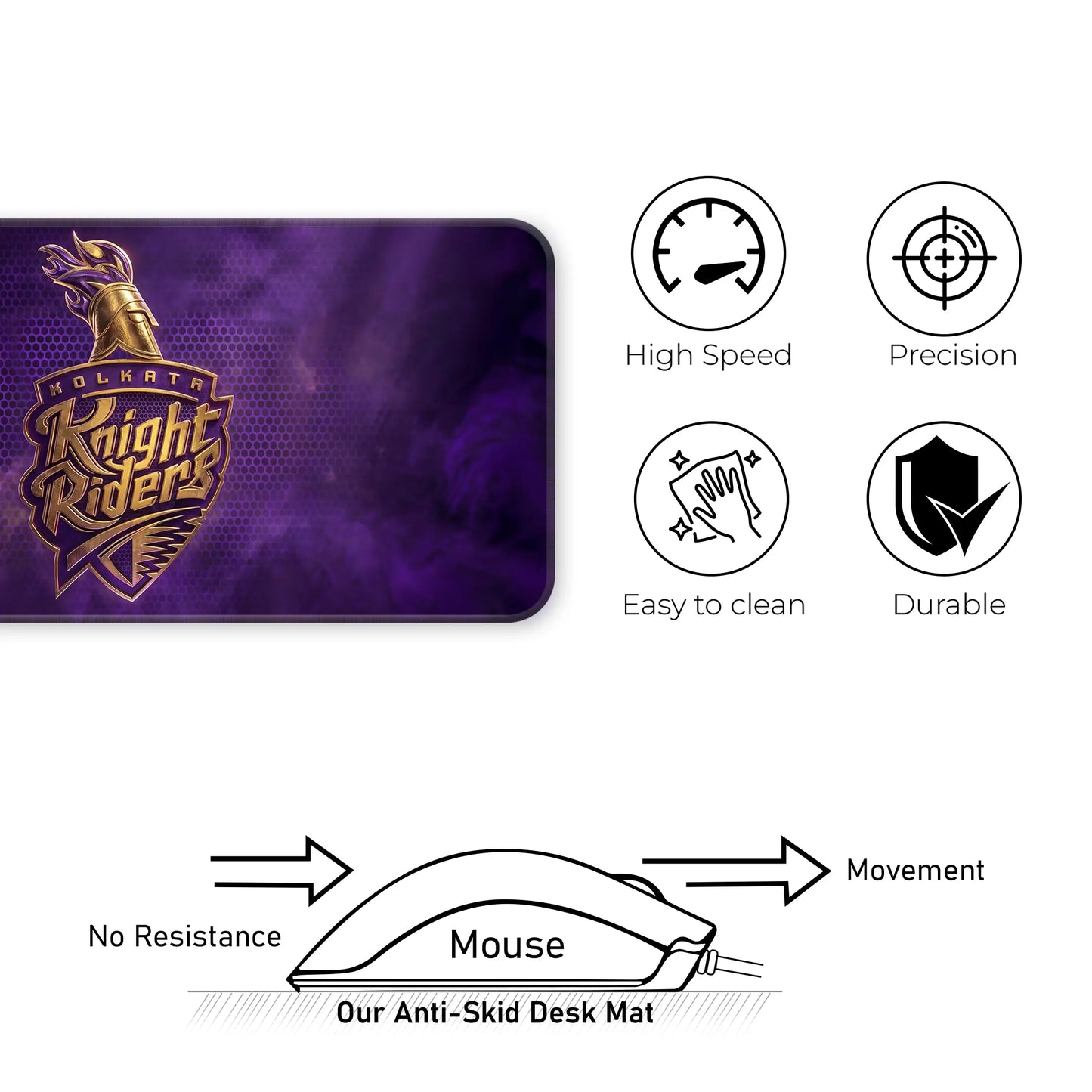 Kolkata – E-XL Size Mousepad (Special IPL Edition)