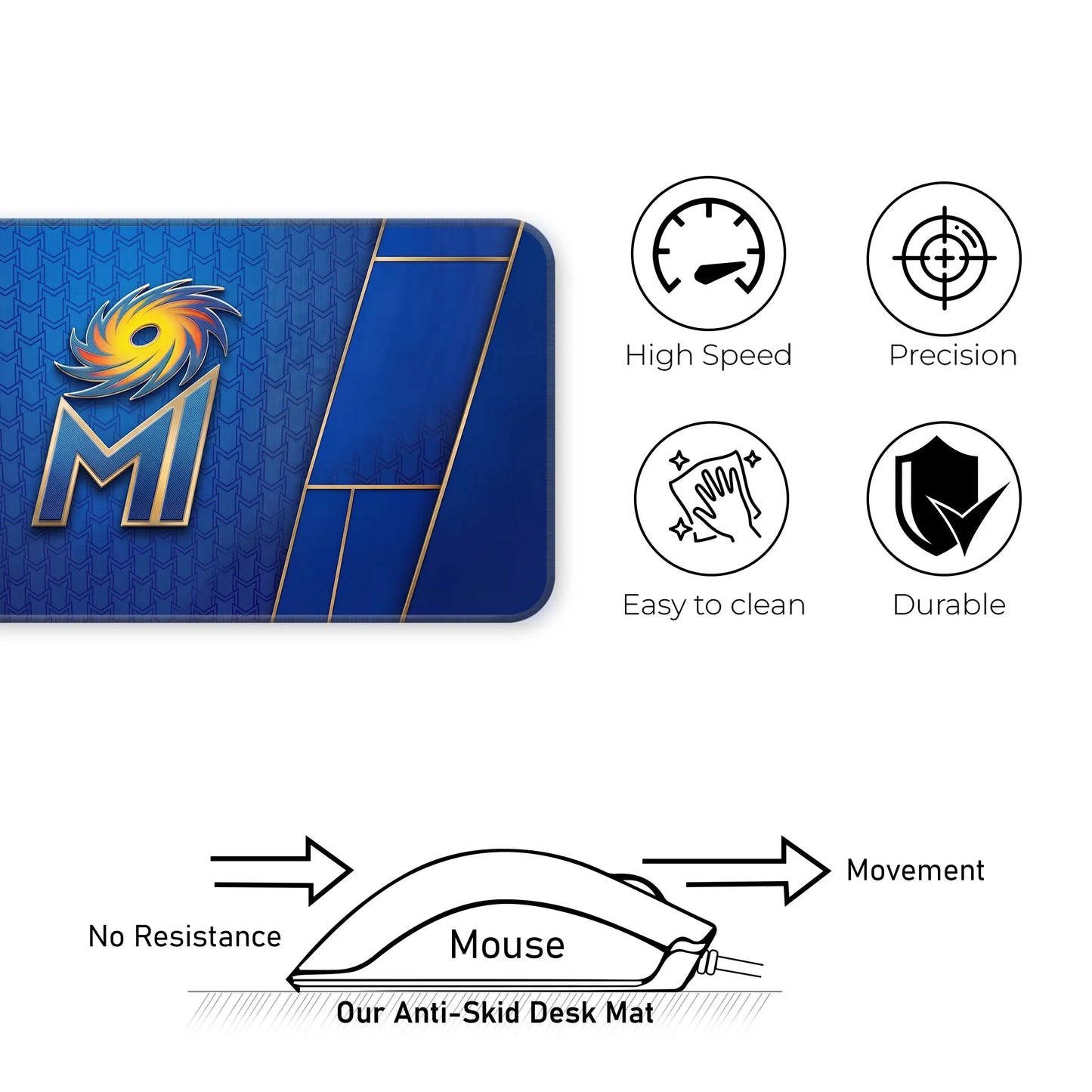 Mumbai  – E-XL Size Mousepad (Special IPL Edition)