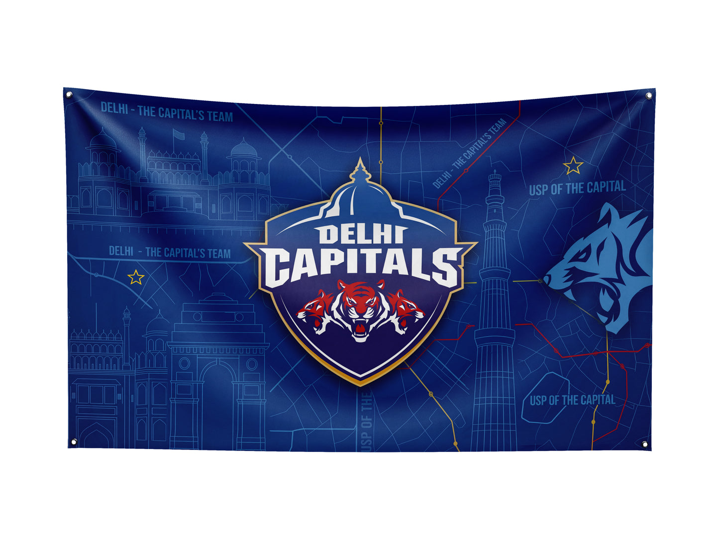 Delhi Capitals - Special Cricket Edition Tapestry