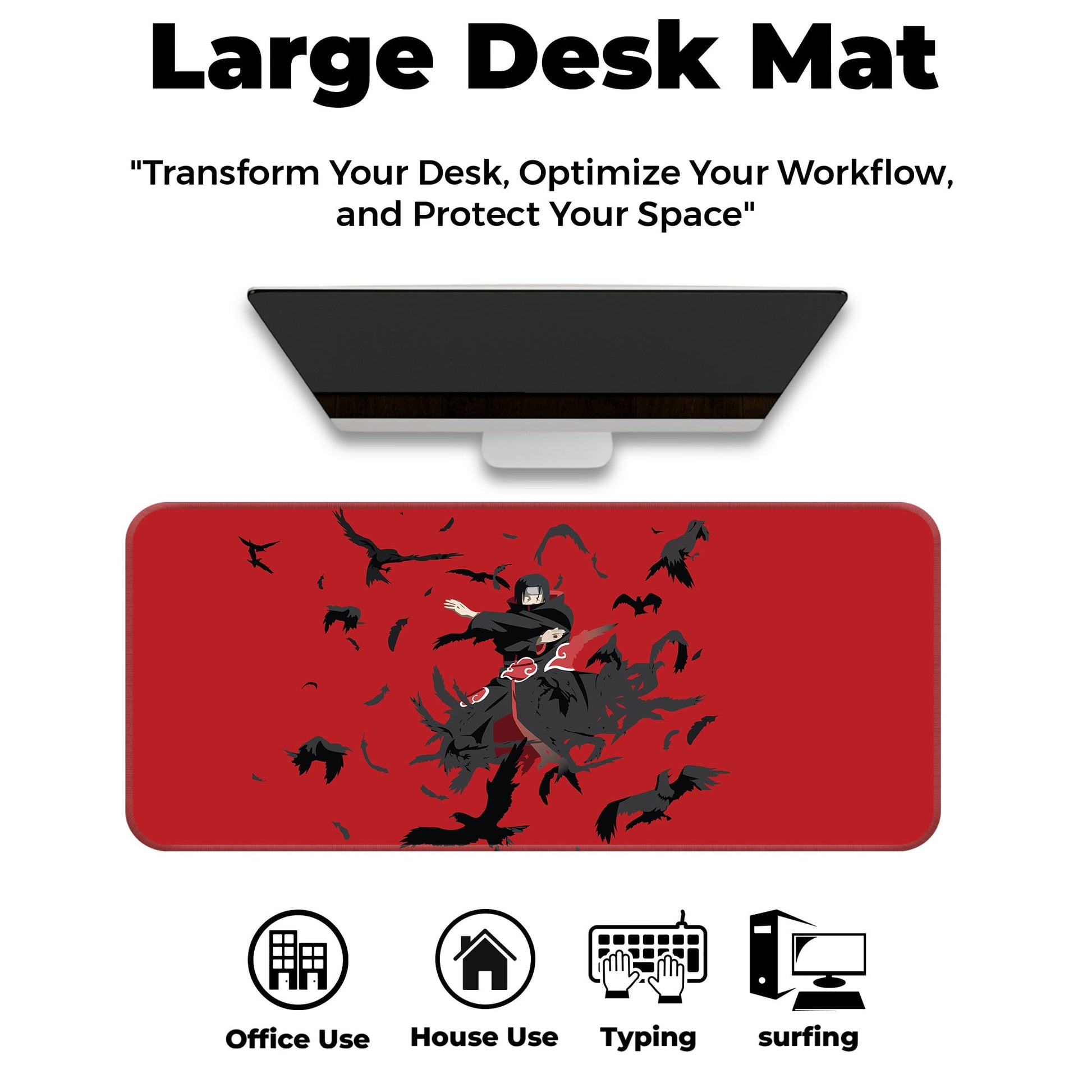 Itachi - Minimal - I - E-XL Mousepad image 5