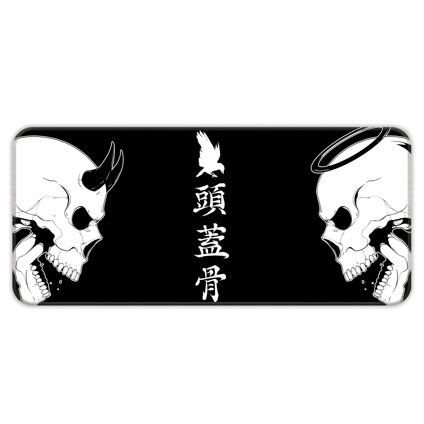 Devil or Angel - Black - E-XL Mousepad image 0