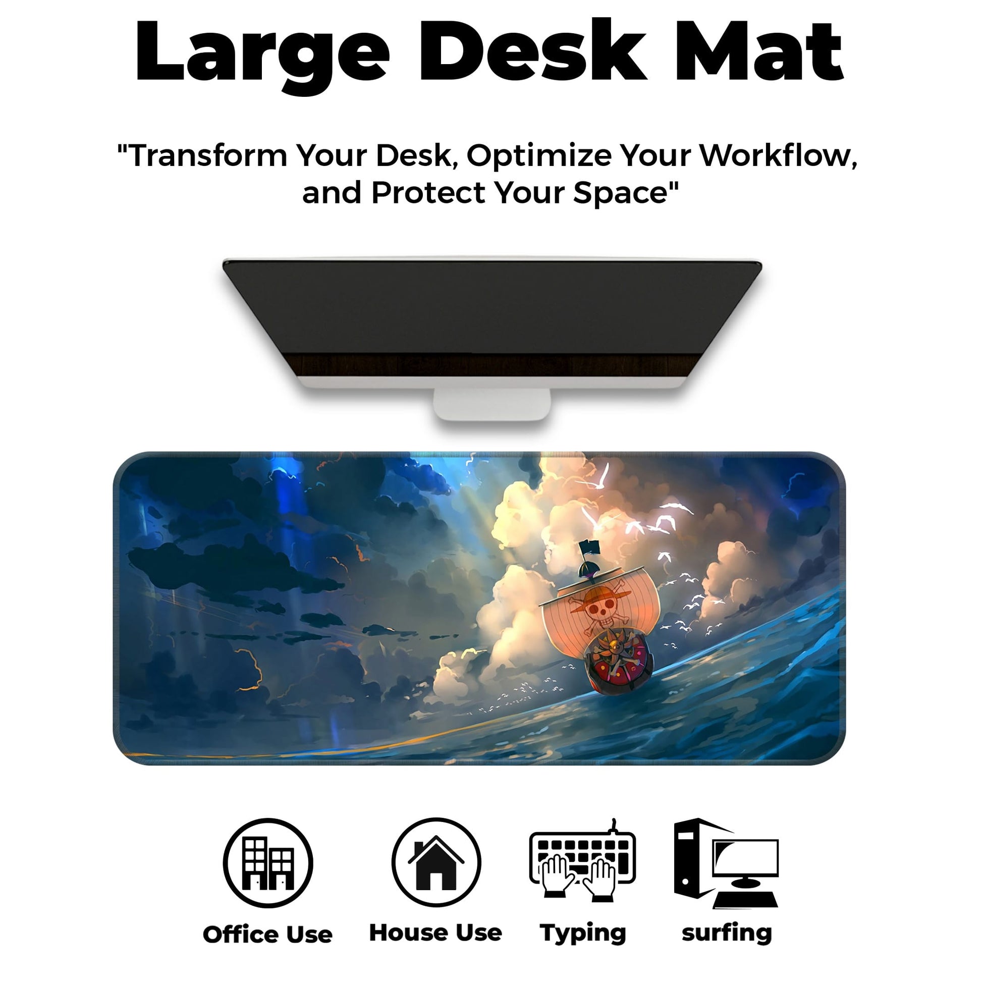 A Thousand Sunny - E-XL Mousepad image 5