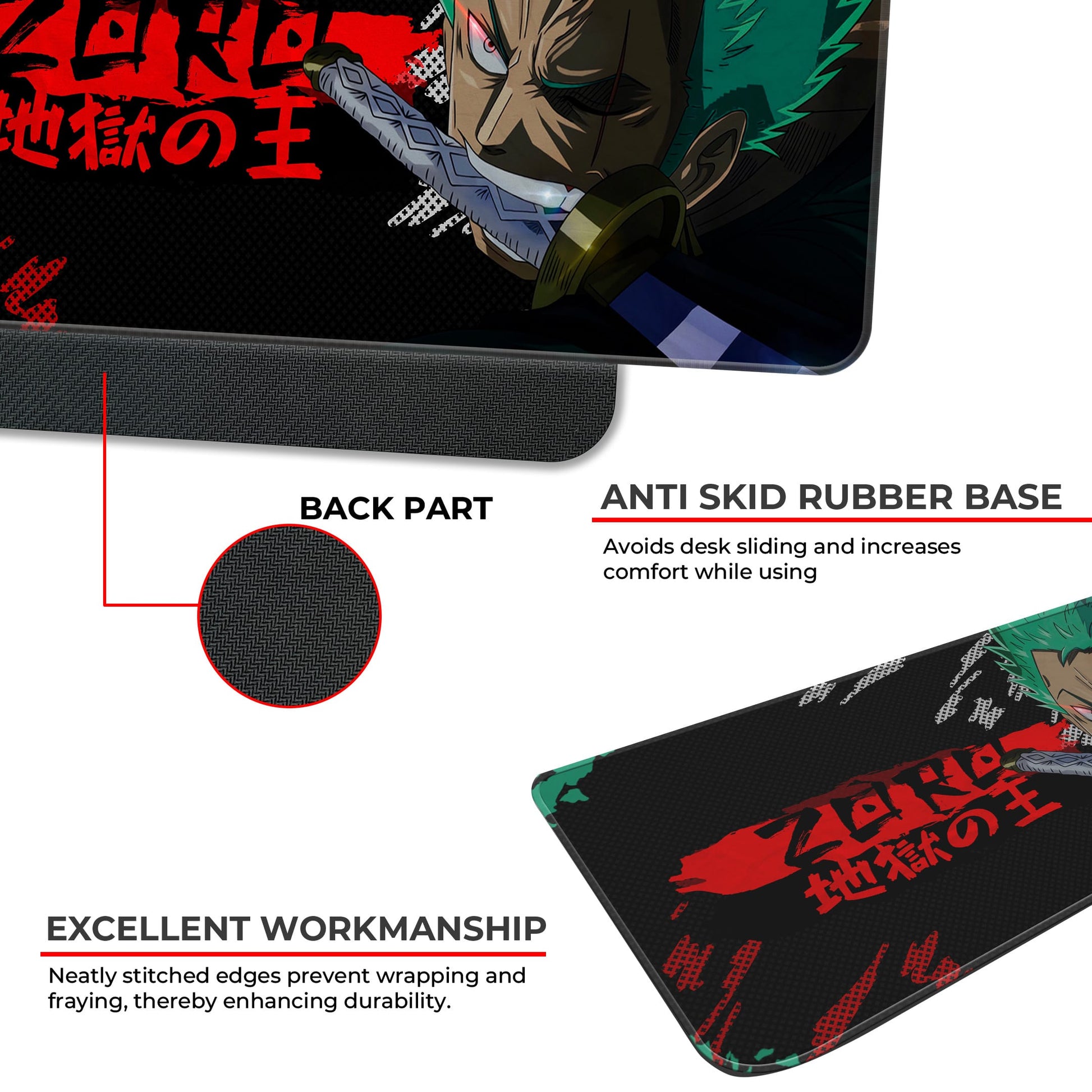Roronoa Zoro - E-XL Mousepad image 2