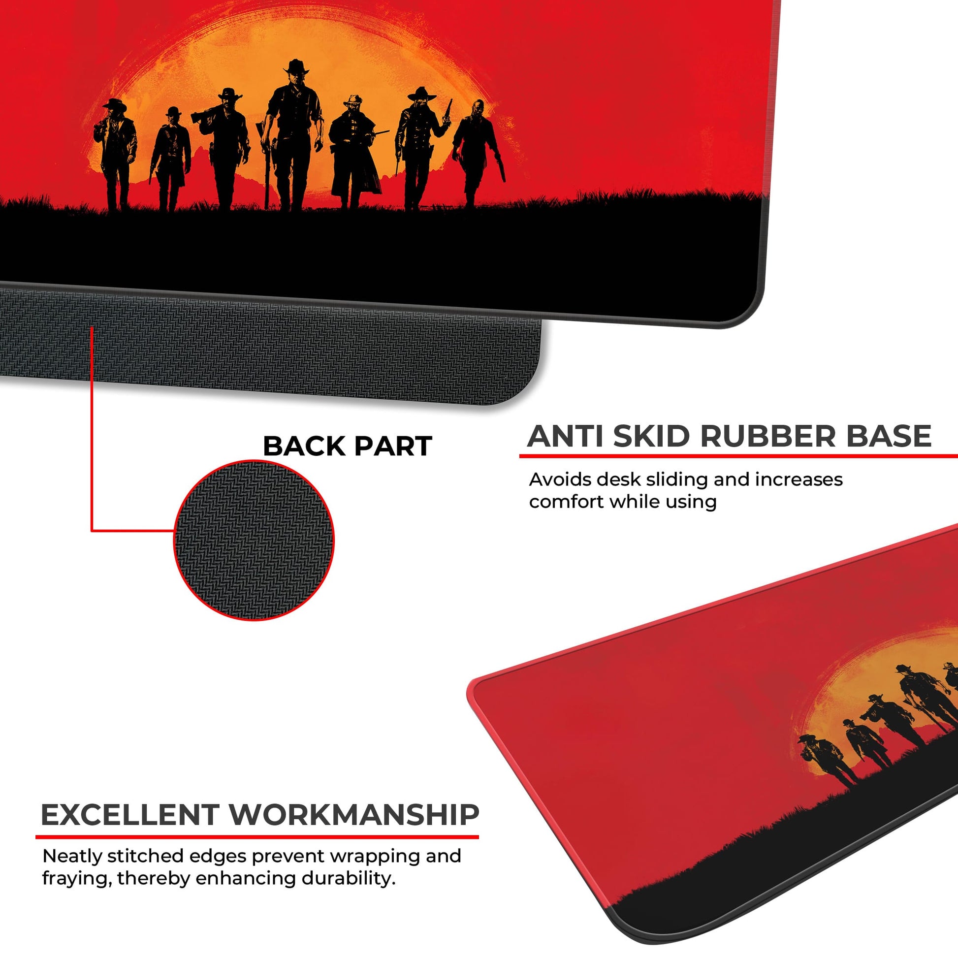 Red Dead Redemption II - E-XL Mousepad image 2