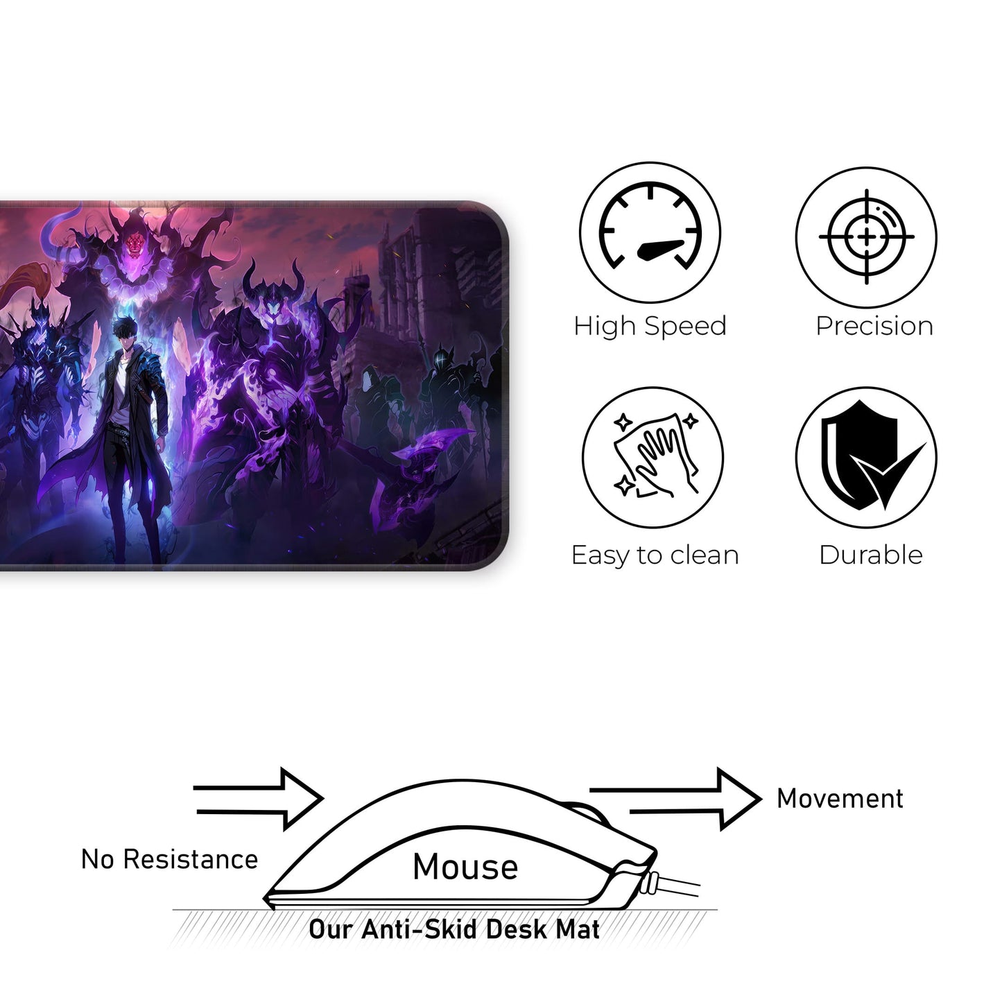 Solo Levelling - E-XL Mousepad image 3