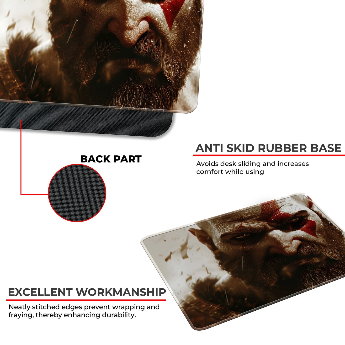 Kratos - S Size Mousepad image 3