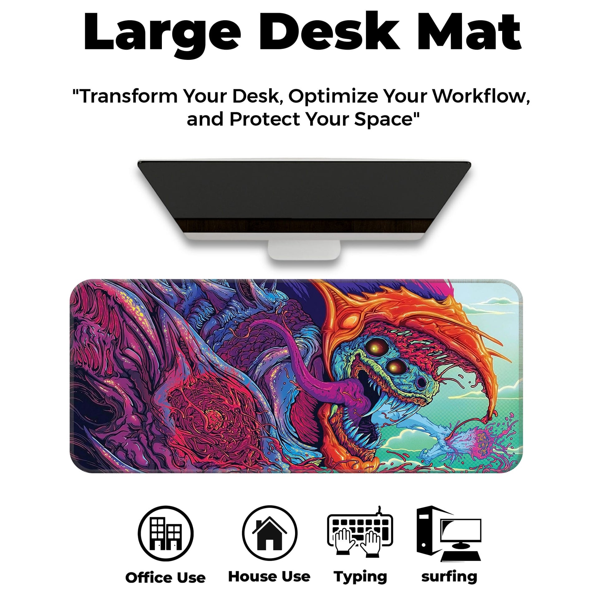 Hyperbeast - I -  E-XL Mousepad image 5