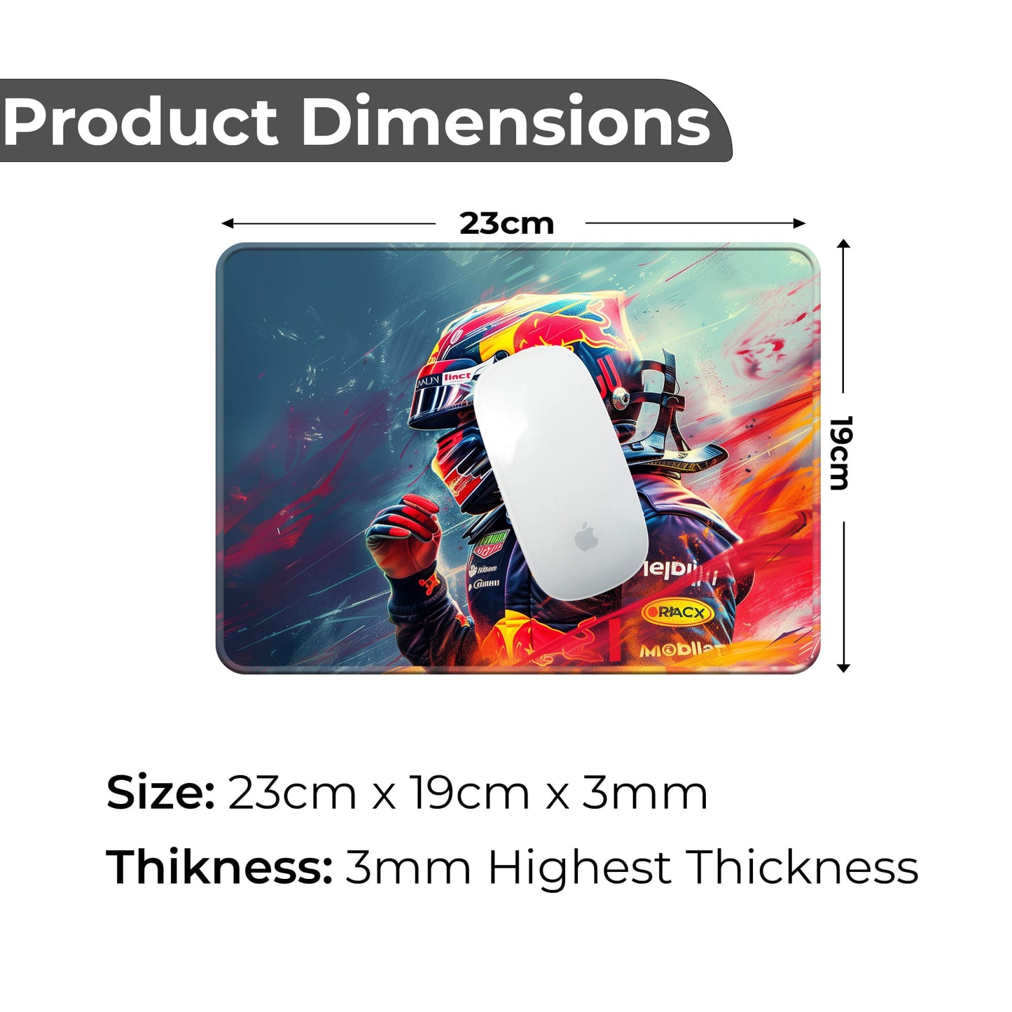 F1 Racing - S Size Mousepad image 1