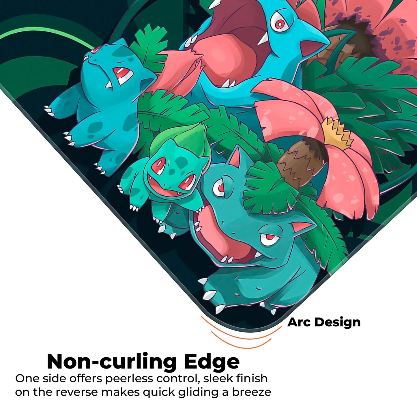 Bulbasaur Family - E-XL Mousepad image 4