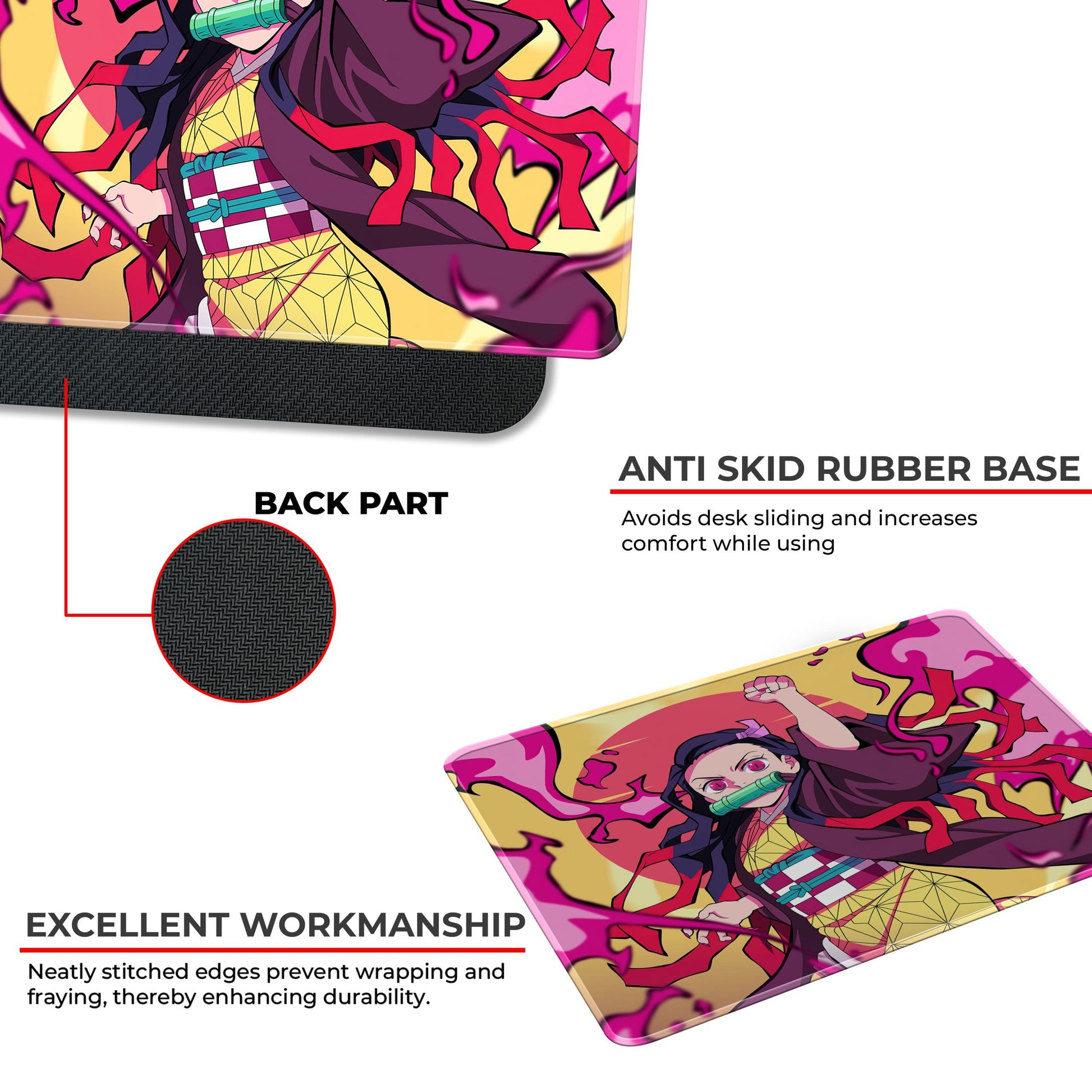 Nezuko Kamado - S Size Mousepad image 3