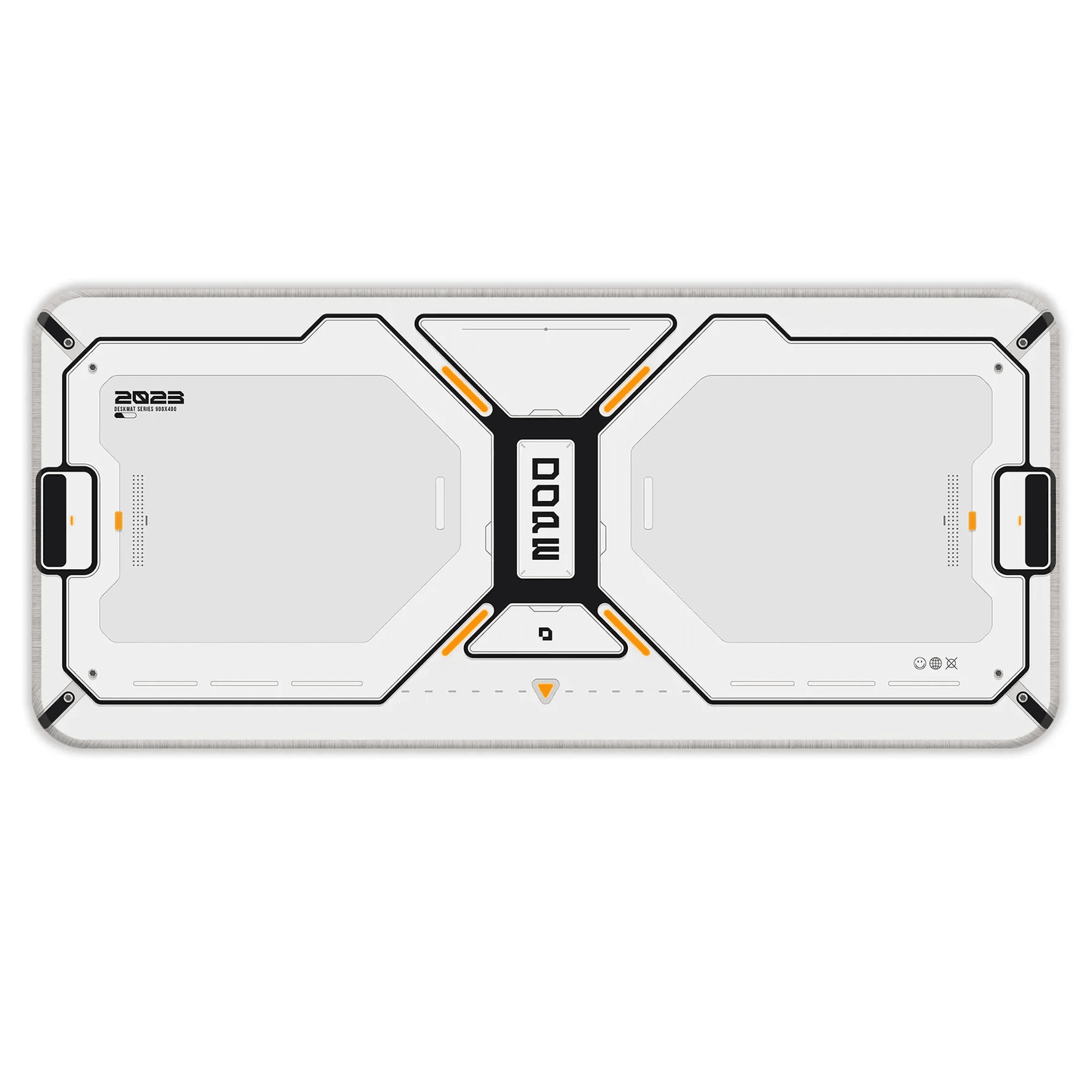 Dope Pattern - White - E-XL Mousepad image 0