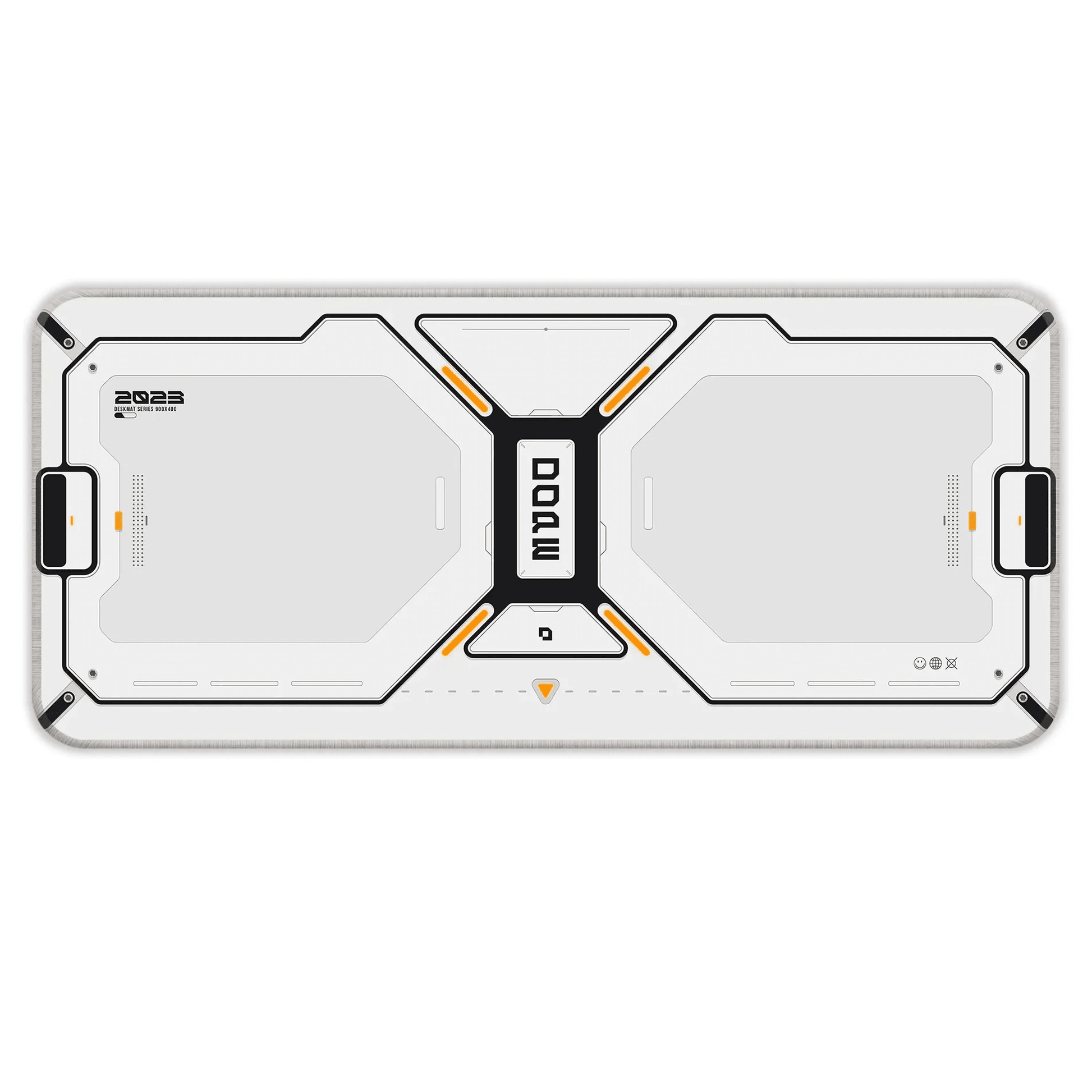 Dope Pattern - White - E-XL Mousepad image 0