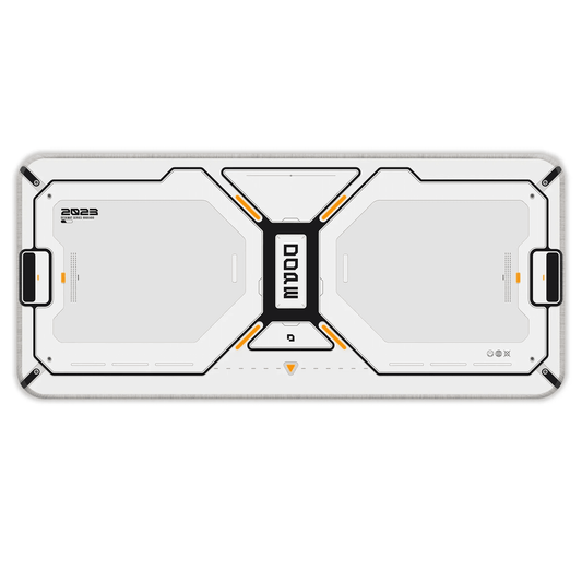 Dope Pattern - White - E-XL Mousepad image 0