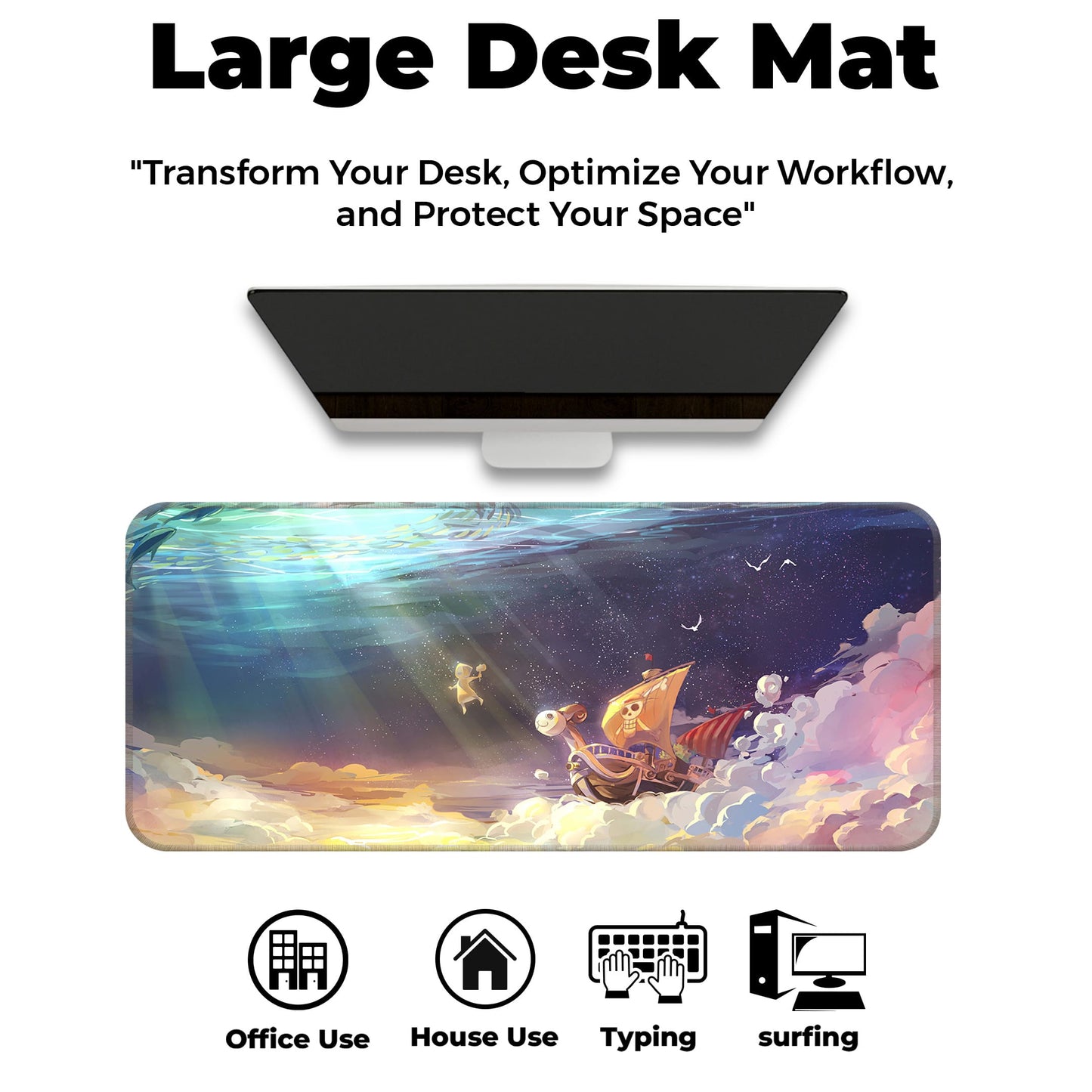 Going Merry - I - E-XL Mousepad image 5