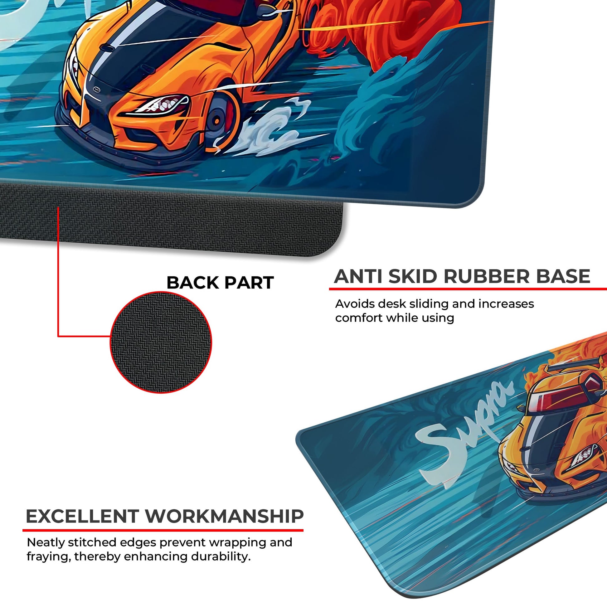 Toyota Supra - E-XL Mousepad image 2