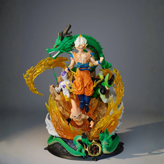 Super Saiyan Diorama (20 cm) – OverBlaze