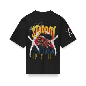 The Weeknd Starboy T-Shirt – Iconic XO Streetwear by Overblaze