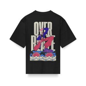 Urban Abstract Graphic Tee – Women’s Oversized Fit | Overblaze